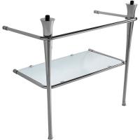 Консоль под раковину Artceram Civitas CIA009 71 хром