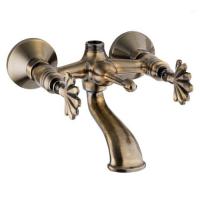 Смеситель для ванны GPD Antik BNB20 Бронза