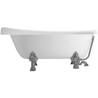 Акриловая ванна Kerasan Retro 170x77 Хром