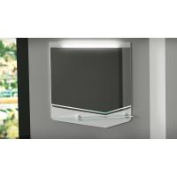 Зеркало Velvex Cub 70 zkCUB.70-21 с подсветкой Белое