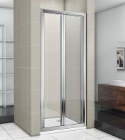 Душевая дверь в нишу Good Door Infinity SD-80 80 профиль Хром стекло прозрачное