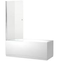Шторка для ванны Aquanet Alfa NF6211 75x135 стекло прозрачное