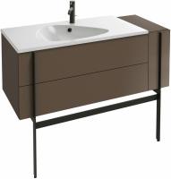 Тумба под раковину Jacob Delafon Nouvelle Vague 120 EB3034-NR2 подвесная Коричневая кожа