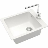 Кухонная мойка Zett Lab Модель 8 42,5x50 T008Q001 Белый лед
