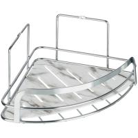 Полка корзина Fora Marble FOR-MAR01-U угловая Хром