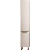 Шкаф-пенал Velvex Cub 190 pnCUB.190-27.21 Темный лен Белый