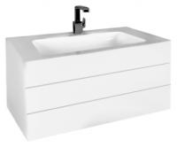 Тумба под раковину Keuco Edition 300 30384 212400 high-gloss white alpine/white