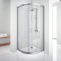 Душевой уголок Aquanet Alfa R480 90x90 профиль Хром стекло Прозрачное