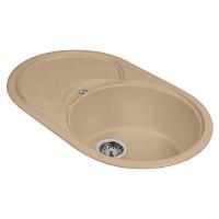 Кухонная мойка AquaGranitEx M-18S Песочный