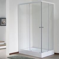 Душевой уголок Royal Bath HPD 85х120 RB1285HPD-T без поддона профиль Белый стекло прозрачное