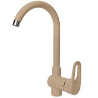 Смеситель для кухни AquaGranitEx C-5035 Песочный