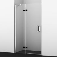 Душевая дверь в нишу WasserKRAFT Aller 120x200 L 10H05LBLACK MATT Хром