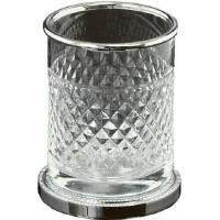 Стакан для зубных щеток Boheme Murano Cristal 10217 Хром