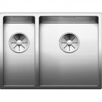 Кухонная мойка Blanco Claron 340/180-U R Нержавеющая сталь с зеркальной полировкой