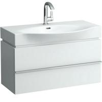Тумба под раковину Laufen Palace New 90 подвесная 1 ящик Белая матовая