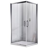 Душевой уголок Good Door Antares CR-90 90х90 профиль Хром стекло прозрачное