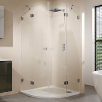Душевой уголок Riho Scandic Soft 120х120 профиль Хром стекло прозрачное