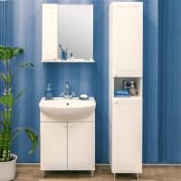Тумба с раковиной Sanflor Карина 60 Н0000000682 Белая