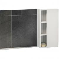 Зеркало со шкафом Comforty Милан 120 4136261 Белый глянец