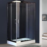 Душевой уголок Royal Bath HPD 120х90 RB9120 HPD-T-CH без поддона профиль Хром стекло прозрачное