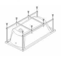 Монтажный комплект для ванны Santek Санторини 170 1WH302488