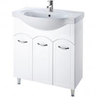Тумба c раковиной Bellezza Амелия 70 Белая