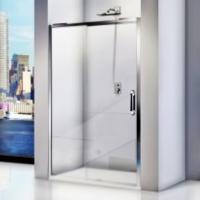 Душевая дверь в нишу WeltWasser WW900 S2 140 10000001882 профиль Хром стекло прозрачное