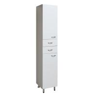 Шкаф пенал Runo Эконом 40 L Белый