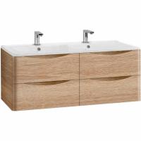 Тумба под раковину Vincea Roberta VMC-1R120WO подвесная W.Oak