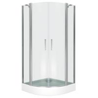 Душевой уголок Good Door Pandora R-90 90x90 профиль Хром стекло прозрачное