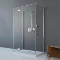 Дверь душевого уголка Radaway Essenza New KDJ+S 90 L профиль Хром стекло прозрачное