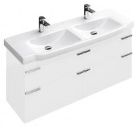 Тумба под раковину Villeroy&Boch Sentique 130 подвесная белая глянцевая