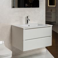 Тумба с раковиной Scavolini Idro Fresh 90 подвесная Белая