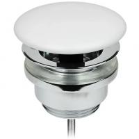 Донный клапан AeT A037101 Хром Белый матовый