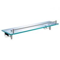 Стеклянная полка Aquanet 6187 Хром