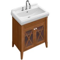 Тумба под раковину Villeroy&Boch Hommage 75 Орех Ярко белый