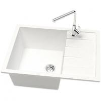 Кухонная мойка Zett Lab Модель 151 64,5x50,5 T151Q001 Белый лед