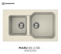 Кухонная мойка Omoikiri Maru 86-2 BE Ваниль 4993285