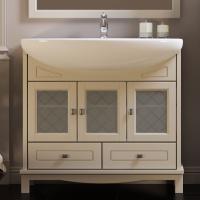 Тумба под раковину Opadiris Омега 85 Z0000007002 Слоновая кость