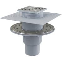 Трап для душа Alcaplast APV2324 с решеткой Хром