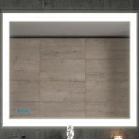 Зеркало Бриклаер Вега 100 на взмах руки с подсветкой и часами