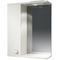 Зеркало со шкафом Какса-А Домино 55 L 003001 с подсветкой Белое