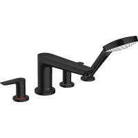 Смеситель на борт ванны Hansgrohe Talis E 71748670 Черный матовый