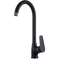 Смеситель для кухни Rossinka S35-23-Black Черный Хром