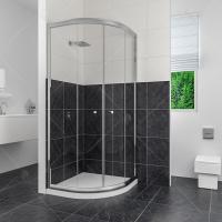 Душевой уголок RGW Classik CL-51 90x90 профиль Хром стекло прозрачное