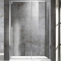 Душевая дверь Vincea Lugano VDS-1L140CL-1 140x195 профиль Хром стекло прозрачное