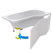 Фронтальная панель для ванны Excellent Be Spot 160 R OBEX.BSP16.WH