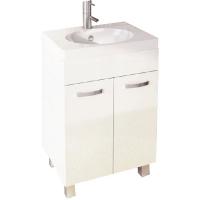 Тумба с раковиной Comforty Чезана 60 3120091 Белая