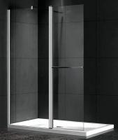 Душевой уголок Gemy S03161D 150x90 профиль Хром стекло Цвет