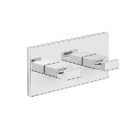 Двойной крючок Langberger Molveno 71132 Хром